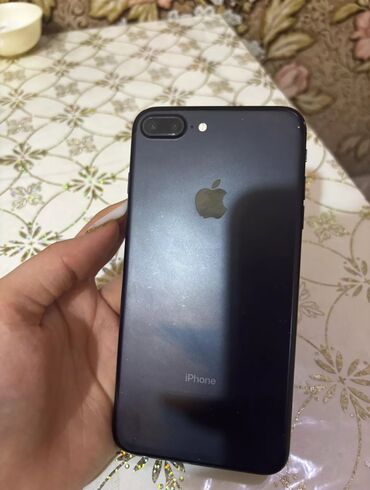 Apple iPhone: IPhone 7 Plus, 64 GB, Black Titanium, Barmaq izi, Face ID