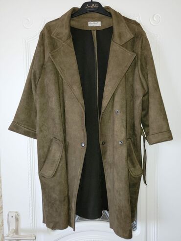 куртка плащ: Плащ 2XL (EU 44), 3XL (EU 46), цвет - Коричневый