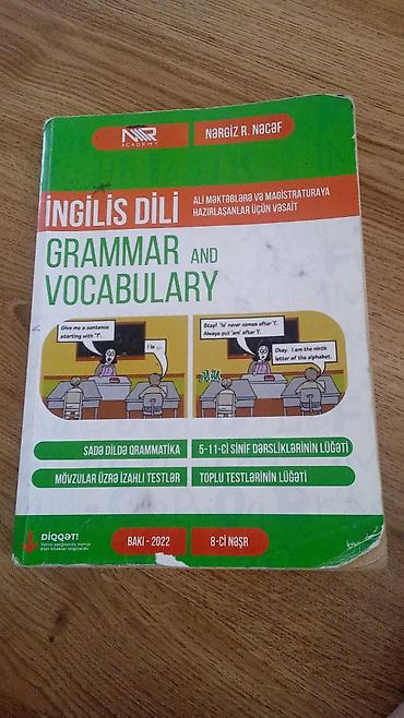 Məhsul: “İngilis Dili: Grammar and Vocabulary” – ali məktəblərə və lalafo.az -da Məhsul: “İngilis Dili: Grammar and Vocabulary” – ali məktəblərə və