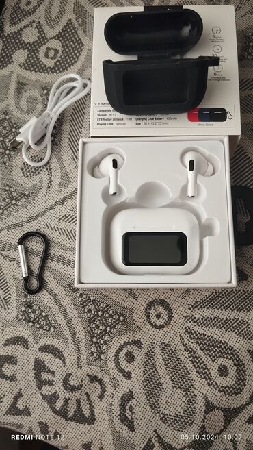 i15 pods qiymeti: Salam air pods yeni nəsil yep yenidi satılır işlənməyib qiymət 45 azn