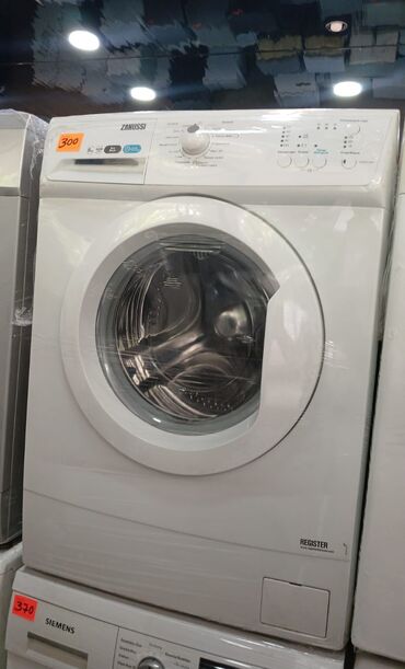 Paltaryuyan maşınlar: Paltaryuyan maşın Zanussi, 6 kq, İşlənmiş, Avtomat, Qurutma var, Kredit var, Ödənişli çatdırılma