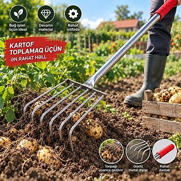 Dırmıq 4 dişli nerj Bu metal bağ çələngi, bağçılıq işlərinizin lalafo.az -da Dırmıq 4 dişli nerj Bu metal bağ çələngi, bağçılıq işlərinizin