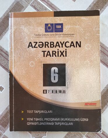 50 elan | lalafo.az: Azərbaycan tarixi dim sinif testi. Yazılmayıb. Səliqəlidir. 3₼