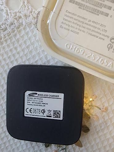 Техника и электроника: Samsung Wireless Charger (Pad Type) – model EP-PA510 Xüsusiyyətlər: - — 2