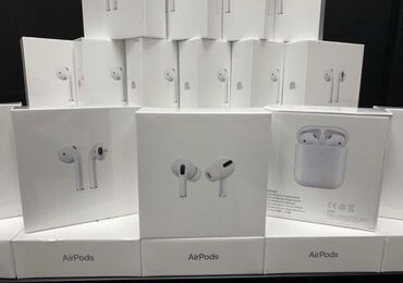 амбушюры для airpods pro: Вакуумдук, Apple, Жаңы, Электр зымсыз (Bluetooth), Классикалык