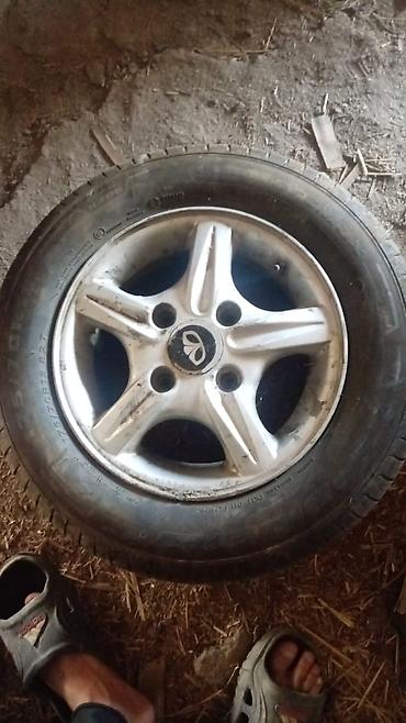 islenmis teker satiram: Daewo Matiz-ə aid 5 ədəd disk təkər təzə kimidir, qabaq və arxa — 2