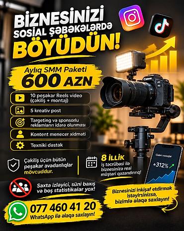 muhafize is elanlari 2026: Bu sahədə təcrübəçi deyiləm illərdi ki, işləyirəm. Daha üst paketlər — 1
