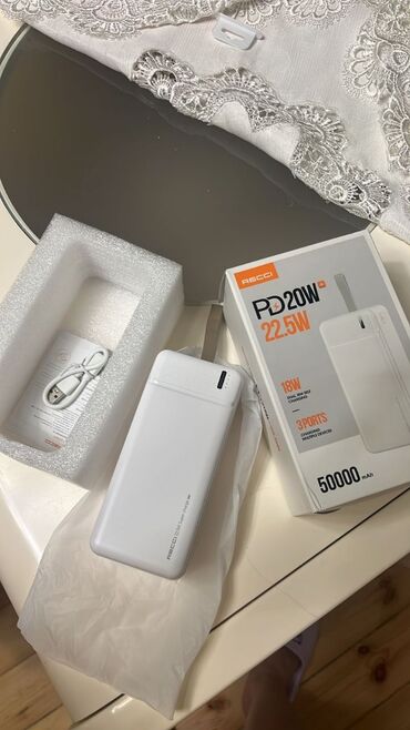 телефон fly tech 4: Powerbank 50000 mAh, Yeni
