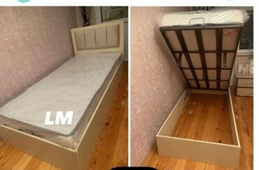 Toy paltarları və aksesuarları: Tək nəfərlik çarpayı+bazalı yaxşı vəziyətdə+Evdən satış son qiymət 50