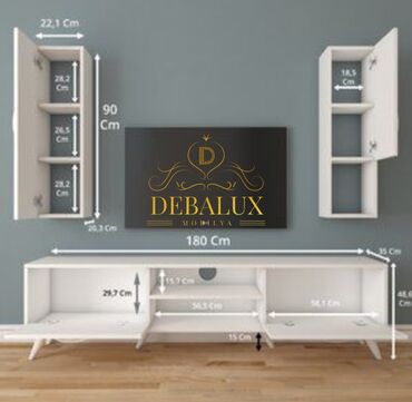 TV altlığı: Yeni, Düz TV altlığı, Polkalı, Laminat, Azərbaycan — 5