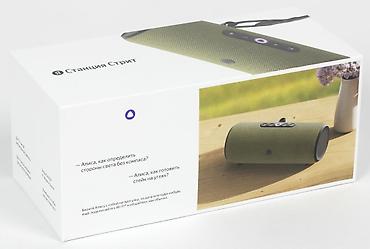 Колонки для ПК и ноутбуков: Яндекс Станция Стрит (умная колонка с Алисой), цвет хаки. - — 1