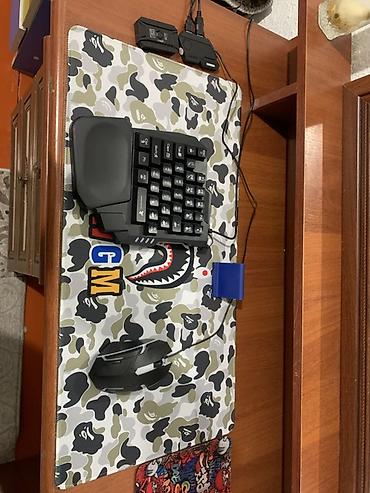 Другие аксессуары для компьютеров и ноутбуков: Игровой комплект для консоли/ПК: одноручная клавиатура + проводная — 6