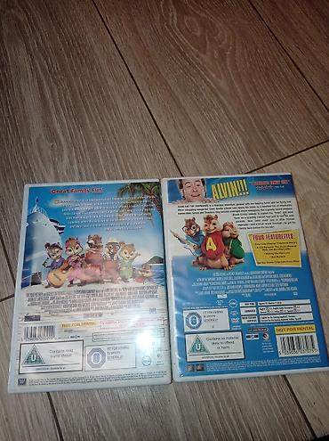 dvd oyun: Alvin and the Chipmunks DVD-ləri – 2 film paket Məhsul: - Alvin and — 2