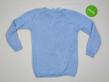 niebieski sweter: Sweter damski, rozmiar One size — 2