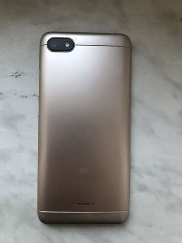 xiomi mi11lite: Xiaomi Redmi 6A, 16 GB, rəng - Qızılı, 
 Face ID, İki sim kartlı