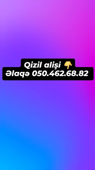 1 qram qizilin qiymeti 585 2025: Qızıl alışı