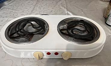 panel cit: İki gözlü elektrikli stolüstü plitə - Növ: Elektrik plitəsi, spiral — 3