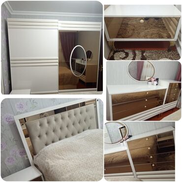 Masa və oturacaq dəstləri: Viva Rivadan yataq desti 1200₼ satilir .Dest 4500₼ alinib .Unvan