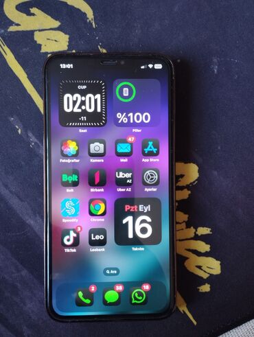 iphone 12 max: IPhone Xs Max, 64 ГБ, Deep Purple, Беспроводная зарядка, Face ID