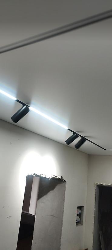 Натяжной потолок: Натяжной потолок Матовое Монтаж — 9