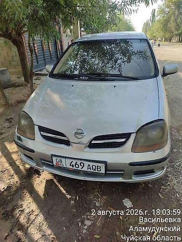 алмеро тино: Nissan Almera Tino: 2001 г., 2 л, Автомат, Бензин, Минивэн — 1