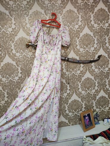 платье в пол повседневное: Платье крестьянка в пол (Турция) приталенное качество супер с