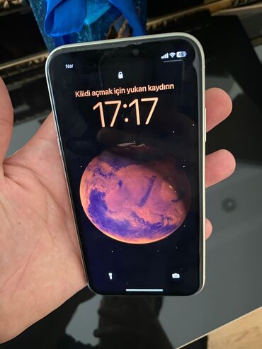 ayfon telefon zəngi: IPhone 11, 64 GB, Ağ, Face ID, Simsiz şarj