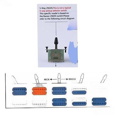 Gitare: 5 WAY SWITCH 3 WAY SWITCH - ALPHA PREKIDAČ | . Slanje po — 5