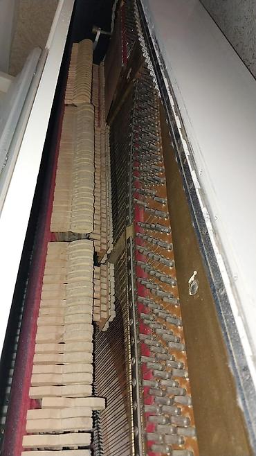 uqlarez ikinci əl: Ağ Fortepiano Kuban Satilir 2 Pedal İşlenmişdir. Təzə Dilleri var — 2