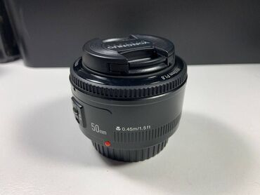 canon профессиональный фотоаппарат: Canon üçün Yongnuo 50mm f1.8 lens Heç bir problemi yoxdur, birki dəfə