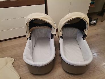 Коляски: Коляска для двойни RIKO Basic (2 в 1) - Формат «бок о бок»: две — 10