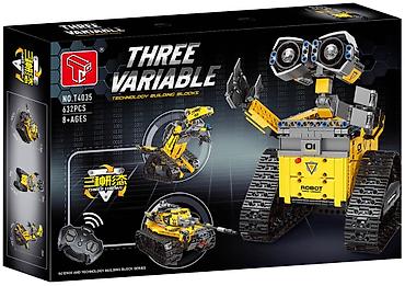 stacktrack oyuncaq dəsti: Конструктор робот «Три формы» (Three Variable Building Blocks) — 1