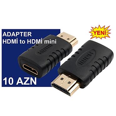 mini kompüter: HDMİ Adapterlər/Konverterlər (Çeviricilər) ⭐HDMİ to AV – 12 AZN ⭐HDMİ — 10