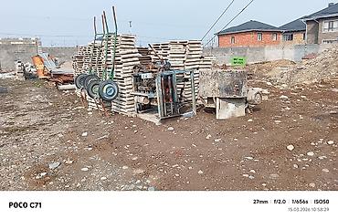 Производство пескоблоков: Пескоблок станок автоматика сатылат. Мешалка, лента, араба, станок — 11