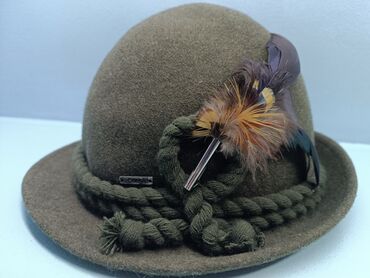 шапка мужская норковая: L/58, цвет - Зеленый