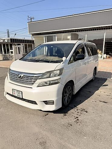 Toyota: Toyota Vellfire: 2010 г., 2.4 л, Автомат, Бензин, Минивэн — 2