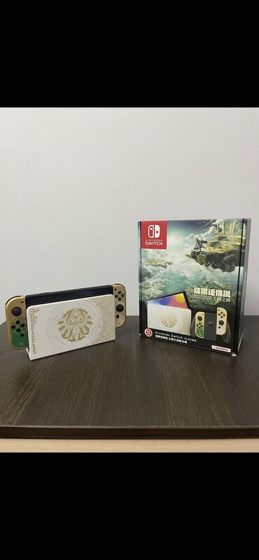 Видеоигры и приставки: Nintendo Switch OLED (Zelda: Tears of the Kingdom Edition В подарок