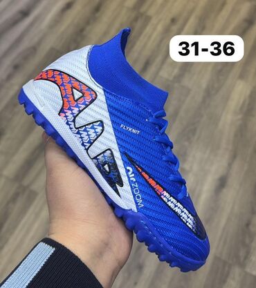 Бутсы: Детские футбольные бутсы Nike с технологией Flyknit. Удобная модель с — 2