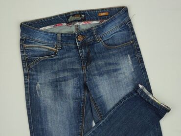 bluzki indygo: House of Denim, Jeans for women, S (EU 36)