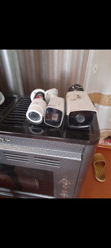 скрыты камера: Tehlukesizlik kameralari satilir 6 ededdi plus aparati var 3 çöl, 3