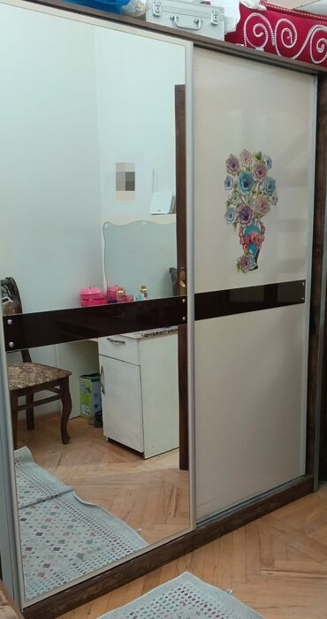 ремонт духового шкафа: Гардеробный шкаф, Б/у, 2 двери, Купе, Прямой шкаф, Азербайджан