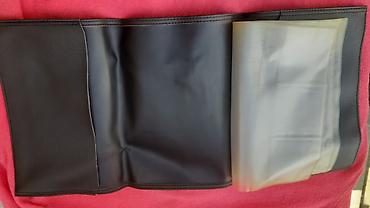 Ofis ləvazimatları: Opel markalı sənəd qabı / maşın kitabçası cüzdanı - Material: qara — 2