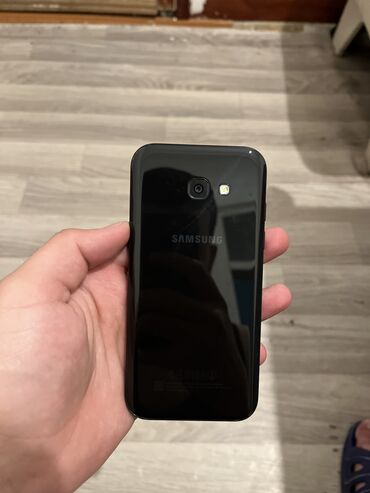 Samsung: Samsung Galaxy A5 2017, 32 GB, rəng - Qara, Barmaq izi