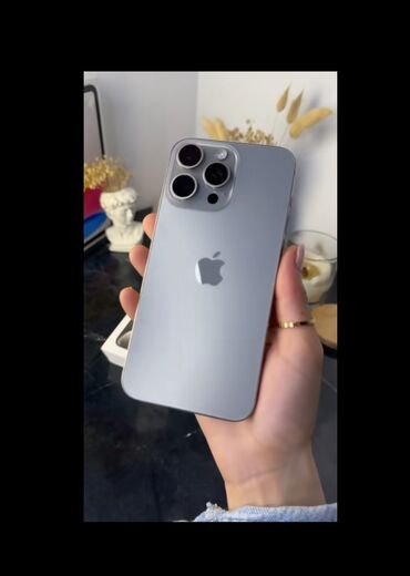 Apple iPhone: IPhone 15 Pro, 128 GB, Natural Titanium