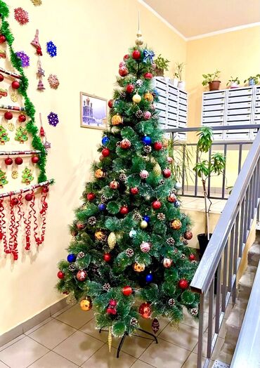 Yeni il ağacları: Yolka satisi teze mallar endirimde Yeni il agaci Diger olculerde var — 1