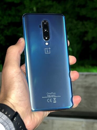 tikiş masin: OnePlus 7T Pro, 256 ГБ, цвет - Синий, Сенсорный