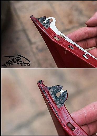 заклепка: Накладка на бампер Honda, Новый, Аналог — 3