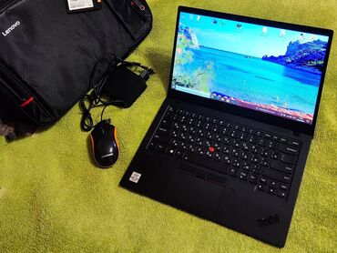 ноут 8: Ультрабук, Lenovo, 16 ГБ ОЗУ, Intel Core i7, 14 ", Б/у, Для работы, учебы, память NVMe SSD