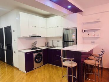 Uzunmüddətli kirayə mənzillər: Qarayev metrosunun düz yanı, Panda Kids-in arxasında 2 otaqlı studio — 3