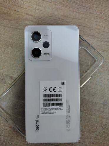 xiaomi 12 pro qiymeti: Xiaomi Redmi Note 12 Pro 5G, 256 GB, rəng - Ağ, 
 Zəmanət, Sensor, Barmaq izi
